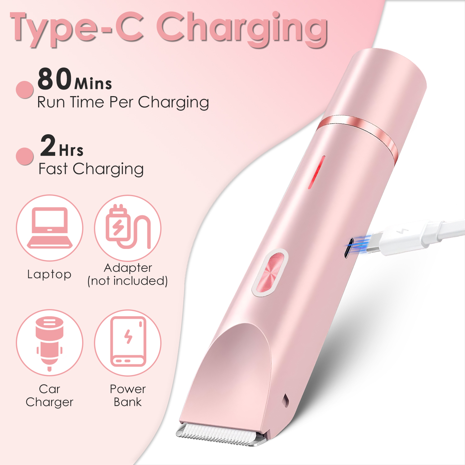 Nexova™ 2-in-1 Dual-Head Women's Shaver & Body Trimmer - Painless Hair Removal