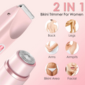 Nexova™ 2-in-1 Dual-Head Women's Shaver & Body Trimmer - Painless Hair Removal